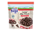 Packaging of salted mini pretzels in dark chocolate, 140 g.
