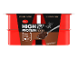 Two chocolate flavour high protein puddings, 12.5g protein per pot, low fat and no added sugar.