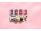 Four packs of ready-to-roll icing in various colours, with bunny-themed cupcakes and Easter decorations.