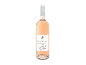 Bottle of Méditerranée 2023 rosé wine with a floral label.