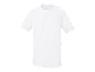 Plain white short-sleeved T-shirt