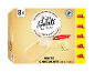 Box of 8 white chocolate ice cream bars, 800ml/600g
