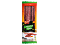 Package of mini fuet snacks with nutritional information and a weight of 80g.