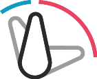 Adjustable seat tilt icon, showing a chair tilting back and forth.