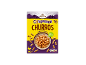 Box of cinnamon churros cereal, with a bowl of churros and nutritional information.