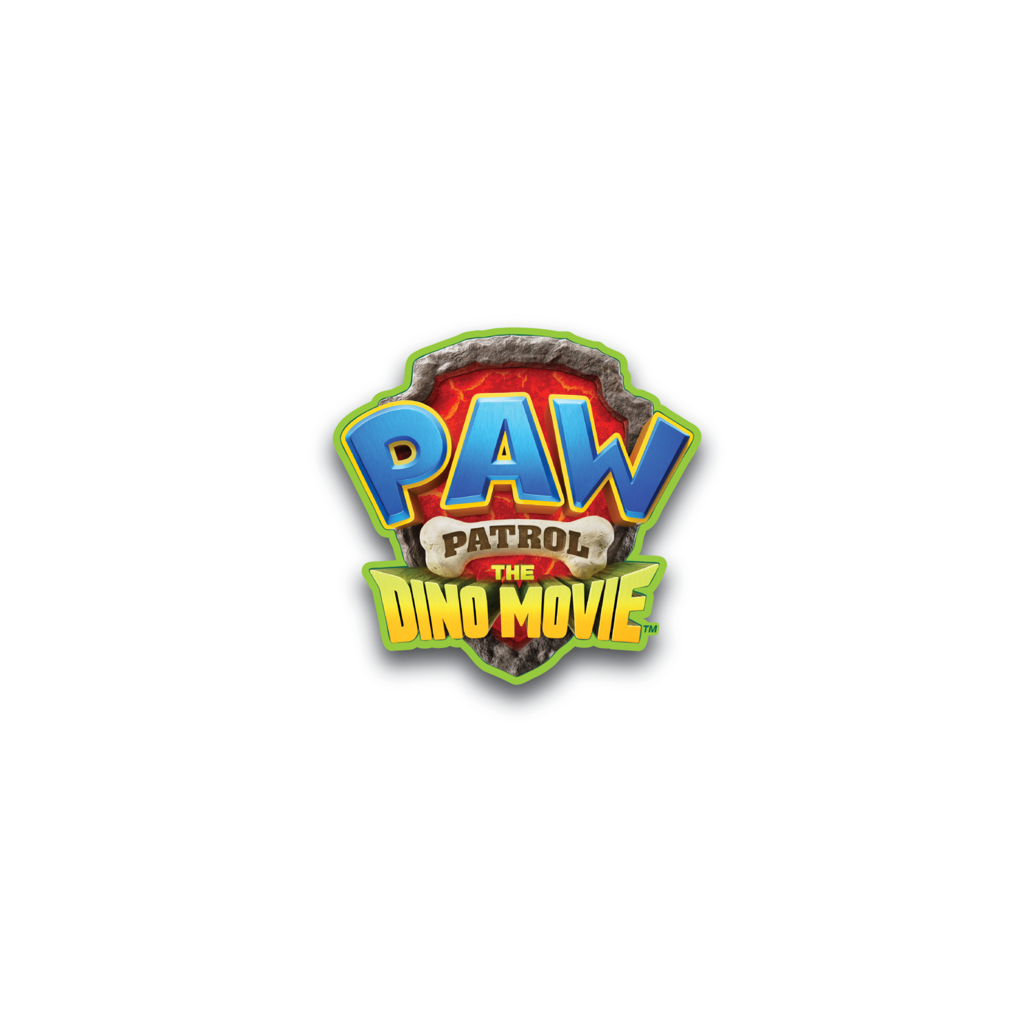 PAW PATROL THE DINO MOVIE logo
