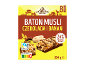 Muesli bar with chocolate and banana, 8 bars, 24% milk chocolate, 200g, Nutri-Score E.