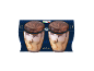 Tiramisu ice cream dessert in individual cups with cocoa decoration, in a pack of two.