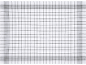 White kitchen towel with a black checkered pattern.