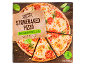 Stonebaked mozzarella pizza with a crunchy base, 2 pizzas weighing 335g each.