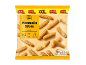 XXL Mozzarella Sticks, breaded, 750g, with nutritional information.