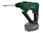 Cordless rotary hammer drill with battery and drill bit.