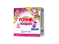 Laundry capsules pack with tropical floral design, 36 capsules, fast dissolving.