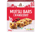 Crownfield Cranberry Muesli Bars, 8-pack, 200g
