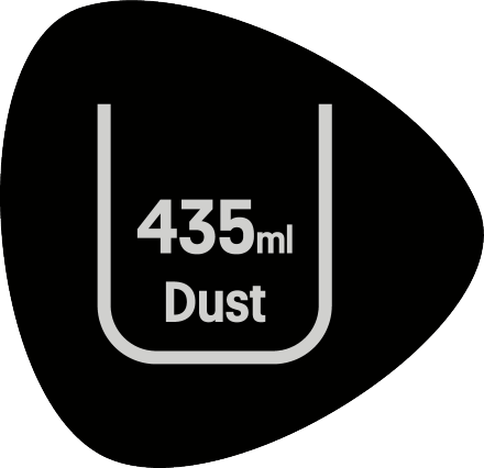 Seal: 435ml Dust