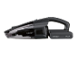 Cordless handheld vacuum cleaner with a transparent dustbin and a 24V 2.5Ah battery