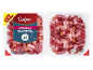 Twin packs of smoked pancetta, 300g (2x150g), with nutritional information.