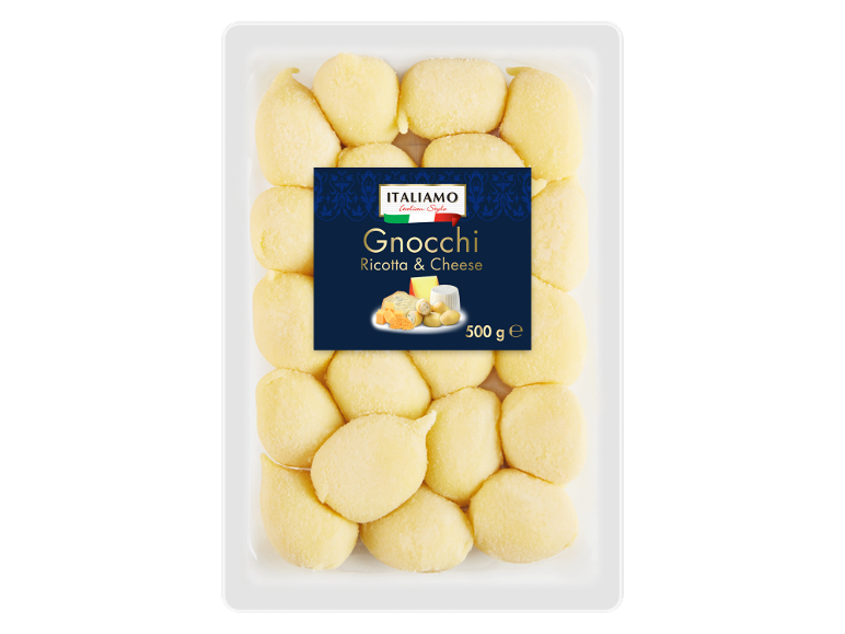 Pack of potato gnocchi with ricotta and cheese, 500 g
