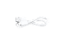 White USB-A to USB-C cable, coiled and secured with a cable tie.