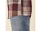 Men's plaid shirt and jeans