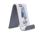 White and grey tablet stand with text 'Easel' and 'Fits all tablets'.
