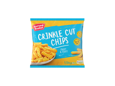 HARVEST BASKET Crinkle Cut Oven Chips