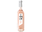 Bottle of rosé wine with a white 'Méditerranée' label and a pink diamond.