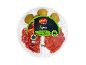Tapas with fuet, Serrano ham and olives, 80 g.