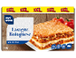 XXL Lasagne Bolognese with pork mince, 1150g, 3 servings, ready for oven or microwave.
