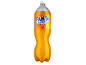 Fanta Zero Sugar Orange drink, 4% orange juice, new irresistible taste.