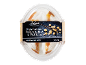 Mini ice cream dessert with macadamia, vanilla, and caramel sauce, 140 ml.