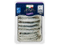 Marinated anchovy fillets with garlic in sunflower oil, 100g pack.