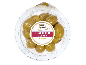 Pack of green Chalkidiki olives with pits.