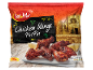 750g bag of Piri Piri chicken wings with lemon, with nutritional information.