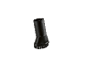 Black vacuum cleaner brush nozzle with a round brush part.
