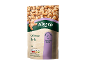A pack of cashew nuts with nutritional information and claims about protein and magnesium.