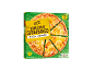 Two thin crust stonebaked four cheese pizzas, with a cooking time of 13-14 minutes.