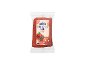 Red ready-to-roll icing in packaging, with images of decorated cupcakes.
