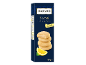 Box of lemon biscotti cookies with filling, 40% lemon flavoured filling, 150 g.