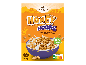 Honey cereal hoops in a bowl with milk, 600 g pack.