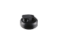 Black shaker bottle lid with a flip-top spout.