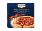 Wood-fired spicy pizza with smoked salami and Nduja pepperoni, 398g.