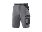 Men's work shorts in grey and black with pockets