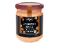 Hazelnut spread in a jar with whole and chopped hazelnuts, 190g