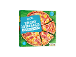 Two thin crust stonebaked ham and pineapple pizzas, with cooking time and nutritional information on the packaging.