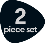 Badge: 2 piece set.