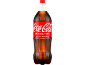 Large bottle of soft drink with a red label that says 'ORIGINAL TASTE'.