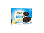 Ice cream sandwiches with vanilla flavor, 4 pieces, 280ml/176g.