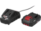 Battery charger and 20V 2.0Ah battery