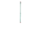Green telescopic construction prop with red adjustment elements.